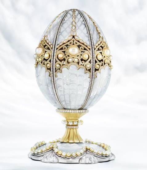 An Objet d'art Masterpiece: The Fabergé Pearl Egg 