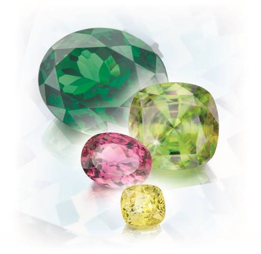Fine gemstones by Constantin Wild