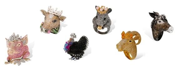 Lydia Courteille - Menagerie of sophisticated and precious jewelry 