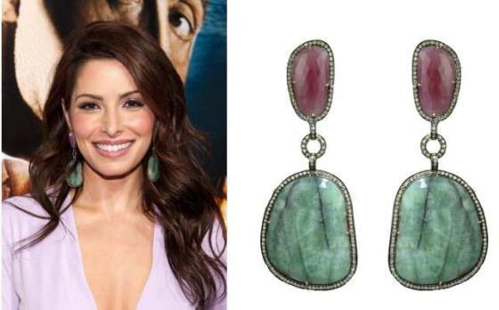  Sarah Shahi wears Jacob & Co. at the premiere of her latest film