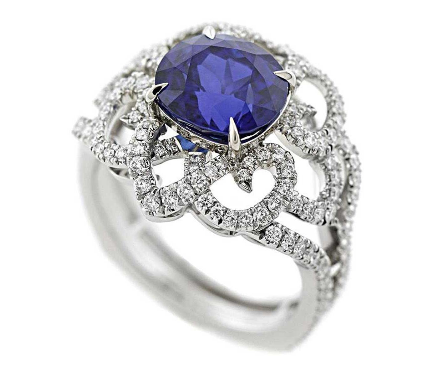 Ring by Richard Krementz Gemstones