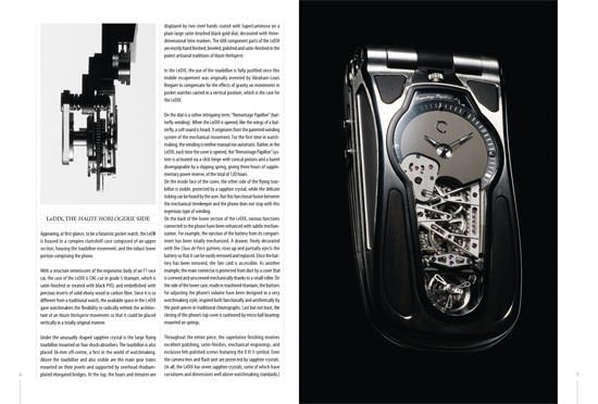 Telephony - BASELWORLD 2010 SPECIAL: Celsius X VI II Combining Haute Horlogerie and Mobile Telephony