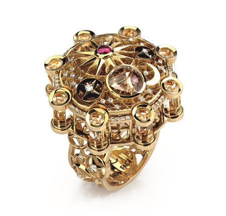 Jewellery Astrolabe ring