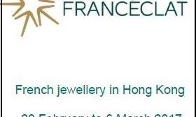 French jewellery in Hong Kong 28 February to 6 March 2017