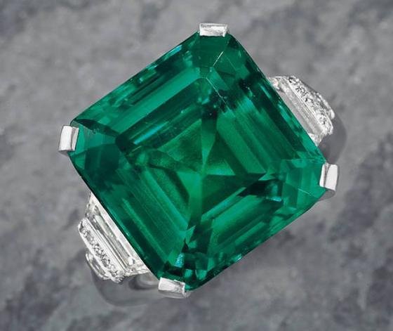 Christie's New York - The Rockefeller Emerald