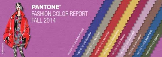 Pantone® Fashion color report for Fall 2014 