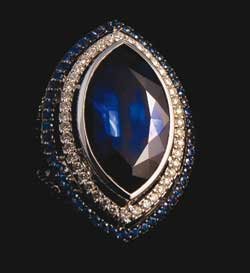Most valuable colored stones - Blue sapphire