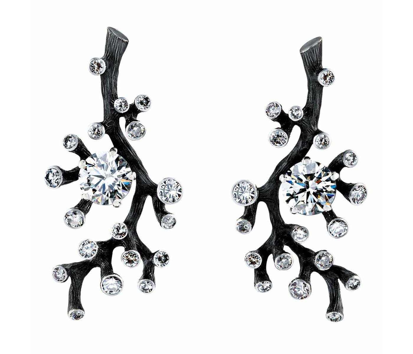 Earrings by Jewellery Theatre