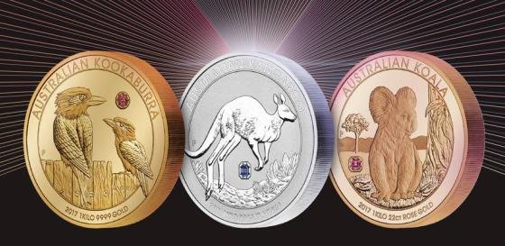 Argyle diamond coin trilogy unveiled at The Perth Mint