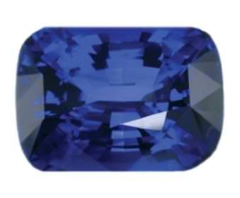 Most gemstones are treated in one form or another. Of 1,000 sapphires on the market, less than 1 are unheated. Shown here is an example of a rare unheated sapphire.