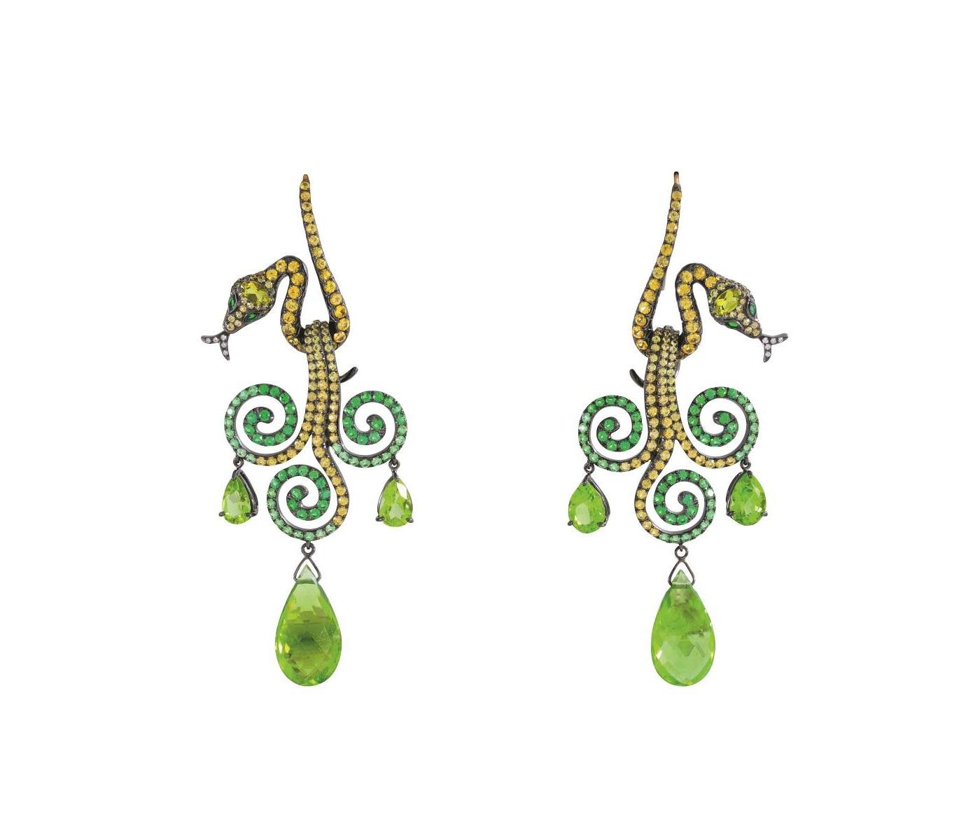 Earrings by Lydia Courteille