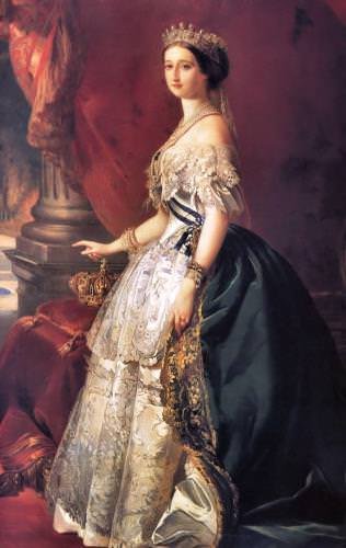 Empress Eugenie by Franz Xaver Winterhalter, 1853