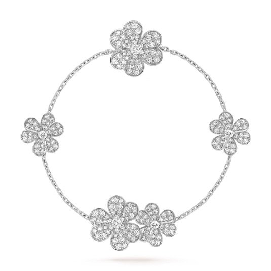 Frivole 5-flower bracelet