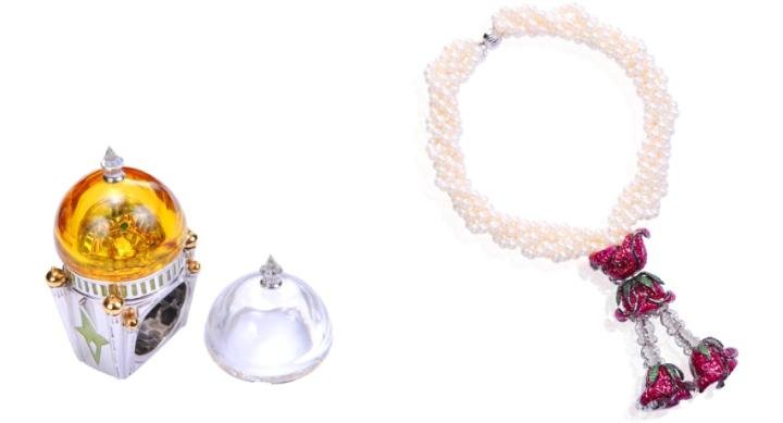F&R, Ploi Thai, Ploi Thai Jewelry Creation Best Design (left)Gem Production, Ploi Thai Jewelry Creation Best Design (right)