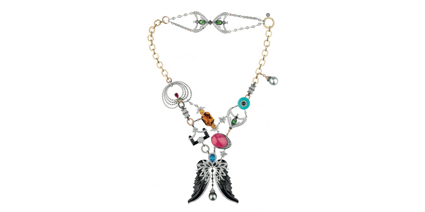 Necklace by Damiani for John Galliano