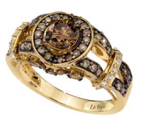 USA-based Le Vian, a first-time exhibitor, featured a line of chocolate diamond and gold rings.