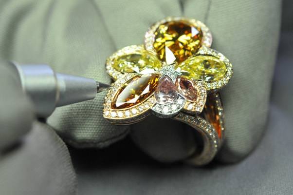 Diamond ring by Hans D. Krieger