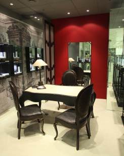 The first Antonini monobrand boutique in Moscow, Russia