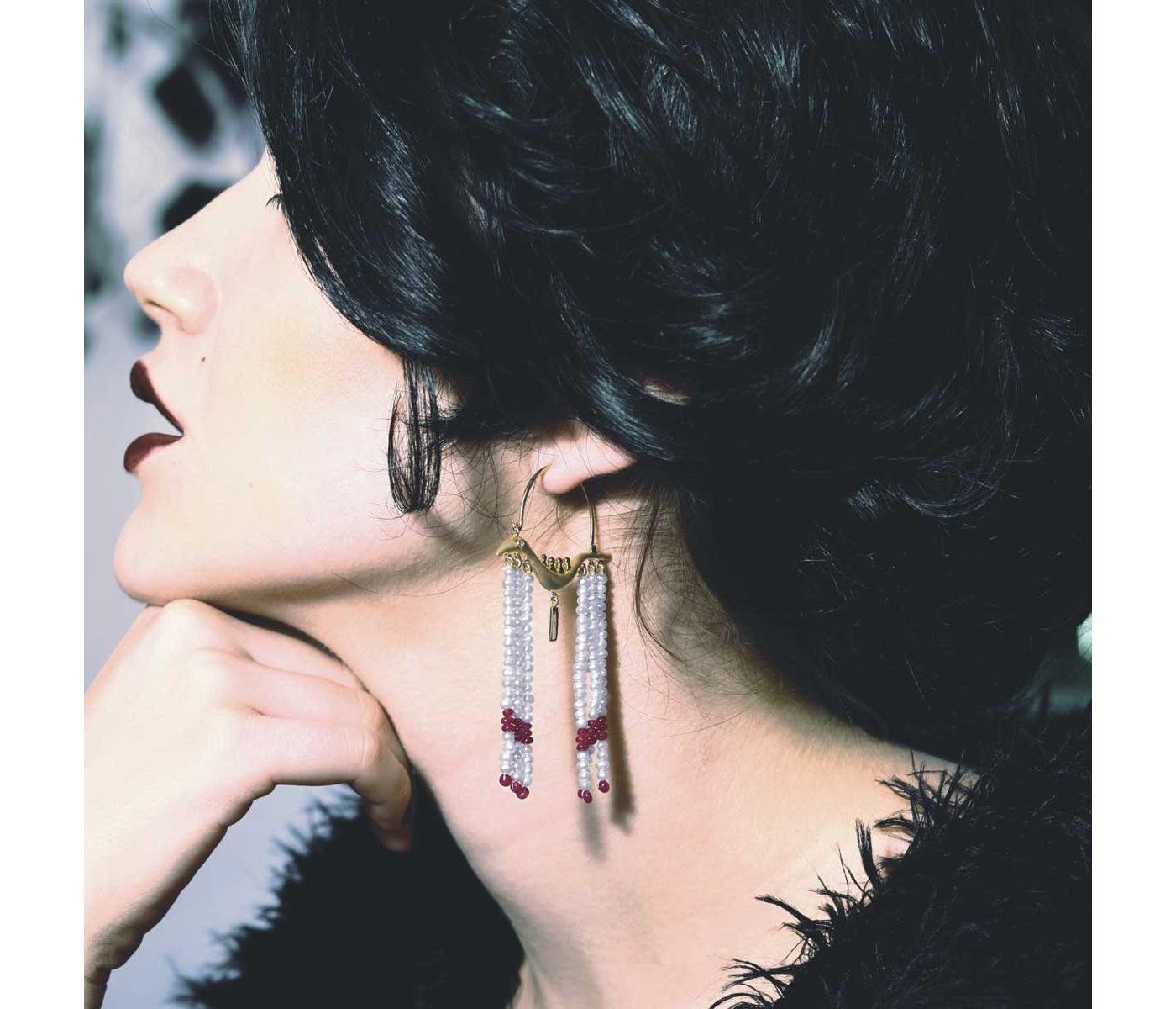 Earrings by Pallavi Foley