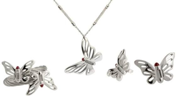 Charriol - The Butterfly jewellery collection 