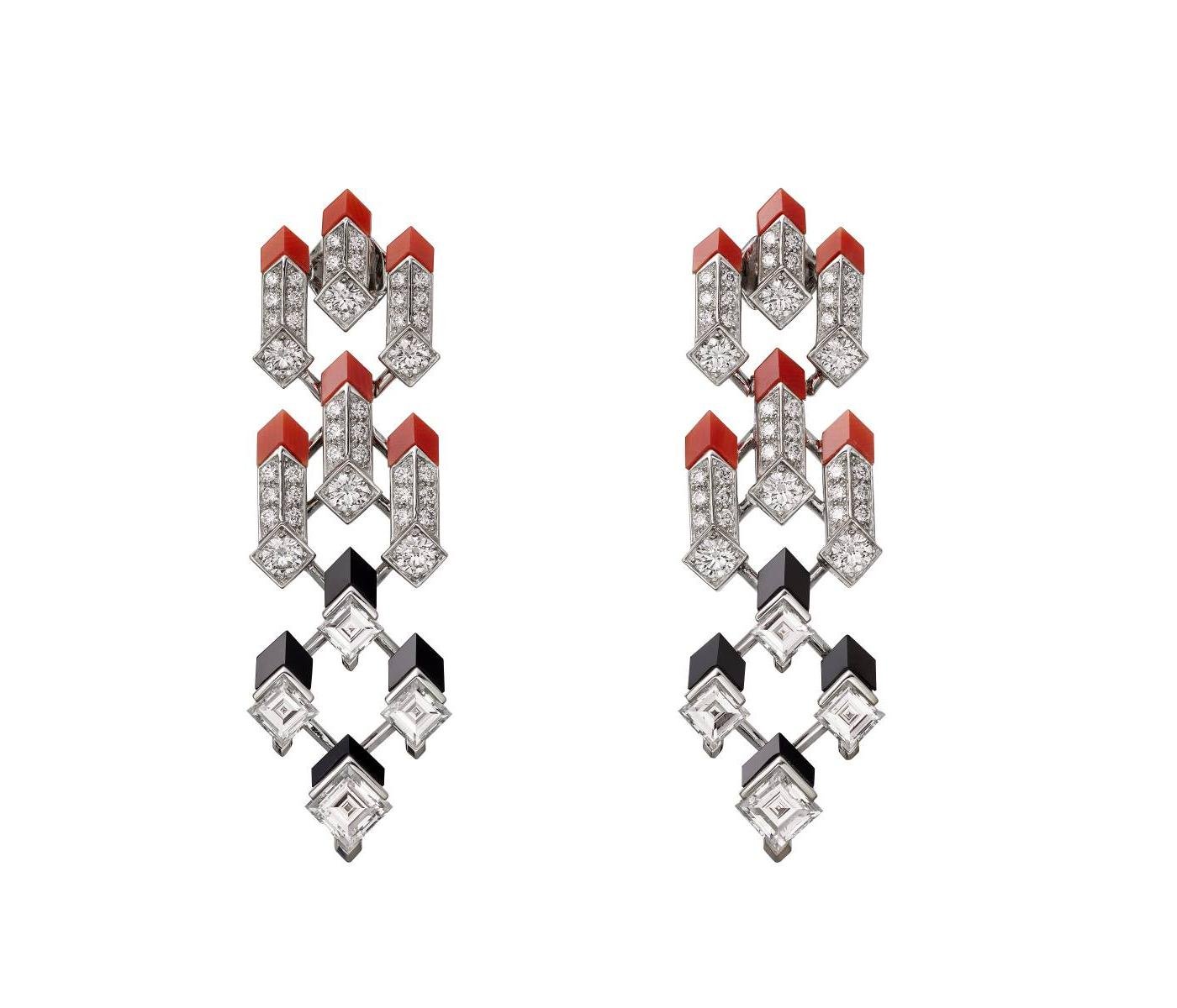 Earrings by Cartier