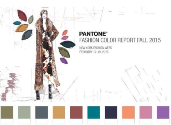 Pantone® Fashion Color Report Fall 2015