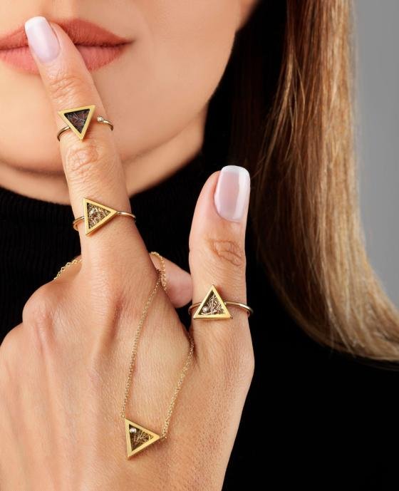 Anastazio's new 'Amazing Triangles' collection 