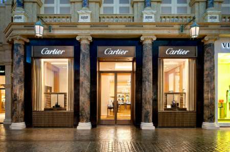 cartier jewellery shop