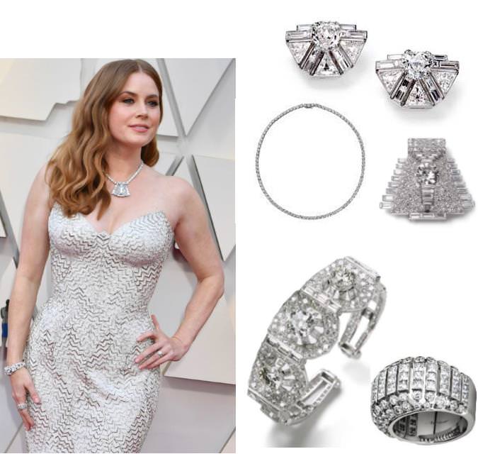 Cartier Collection earrings, London, 1934, platinum, diamonds - Cartier High Jewelry Tennis necklace, platinum, diamonds - Cartier Collection clip brooch, Paris, 1935, platinum, diamonds - Cartier Collection bracelet, Paris, 1937, platinum, diamonds - Cartier Collection ring, circa 2005, white gold, diamonds Cartier Collection earrings, London, 1934, platinum, diamonds - Cartier High Jewelry Tennis necklace, platinum, diamonds - Cartier Collection clip brooch, Paris, 1935, platinum, diamonds - Cartier Collection bracelet, Paris, 1937, platinum, diamonds - Cartier Collection ring, circa 2005, white gold, diamonds