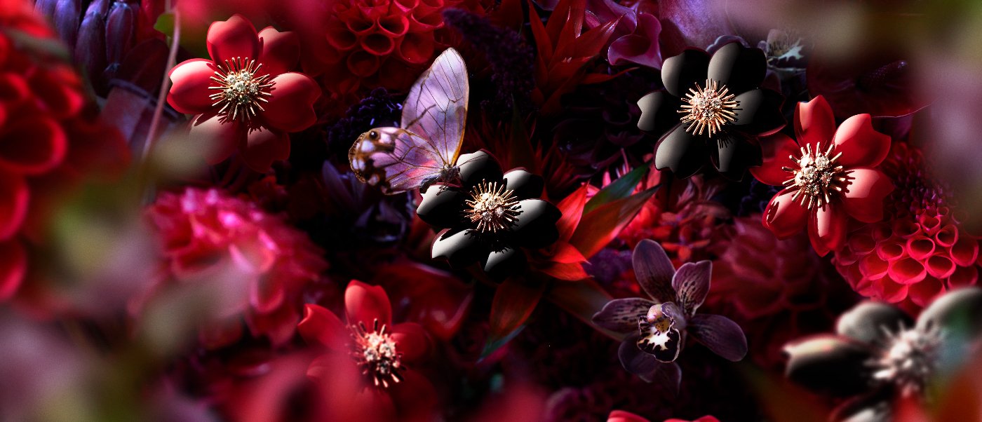 Visiting Van Cleef & Arpels' Florae exhibition 