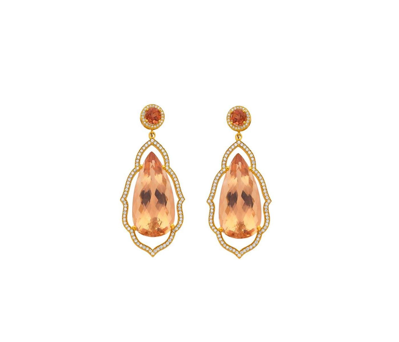 Earrings by Sara Weinstock