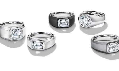 Tiffany & Co. introduces its first men's engagement ring 