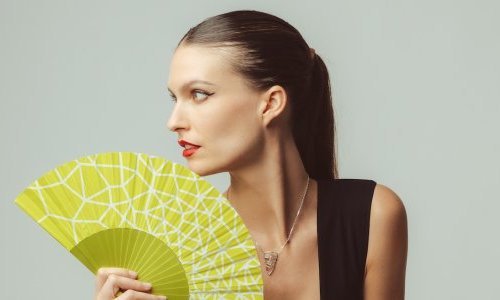 S by Salanitro's new collection of diamond-set hand fans