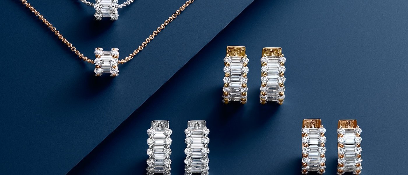 Bucherer Fine Jewellery: baguette love adds vibrant colour to signature geometry