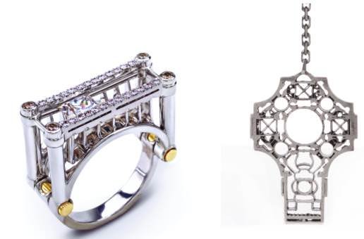 Bridges- Railroad bridge ring & Cathedrals - Greek cross