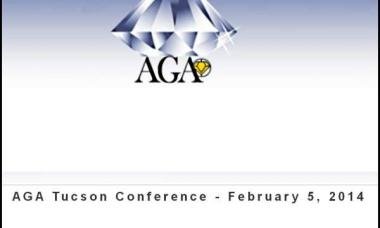 The AGA Conference in Tucson, on February 5th, 2014