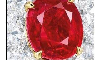 Christie's Hong Kong announcing The Ratnaraj Ruby