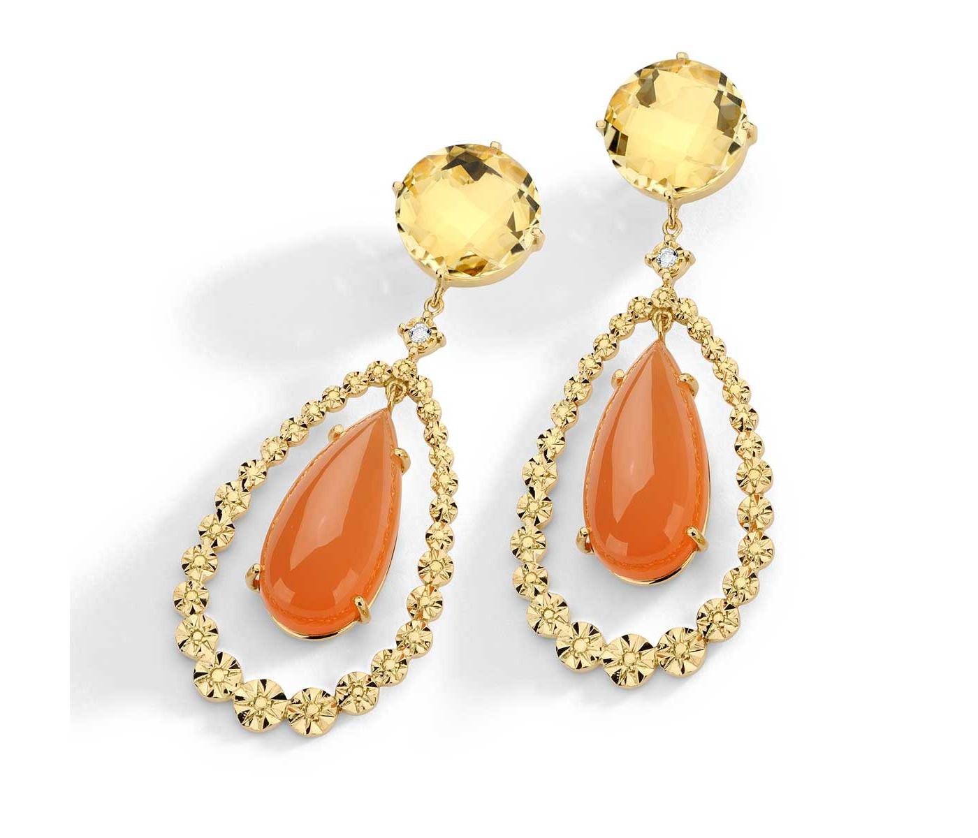 Earrings by Brumani