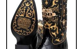 Susan Eisen & Tony Lama - Diamond studded boots
