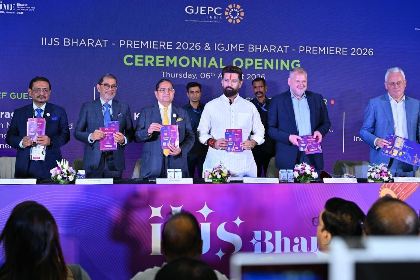 ‘Made in India' jewellery must become the world's trusted choice: Chirag Paswan at IIJS Bharat Premiere 2026