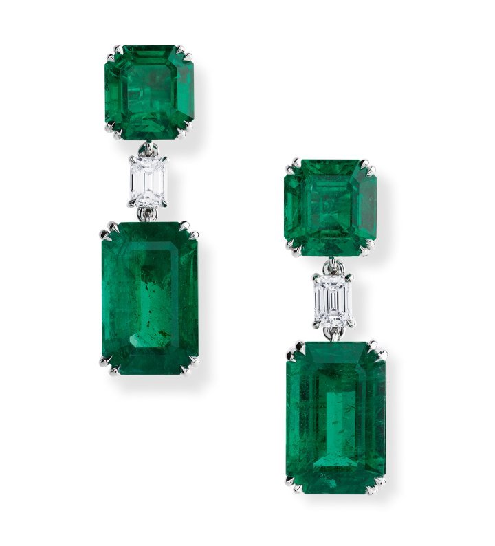 A pair of earrings from the Insofu Collection