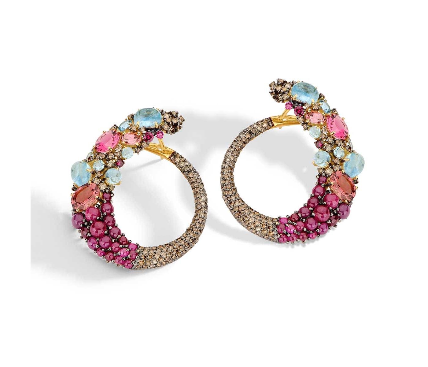 Earrings by Brumani