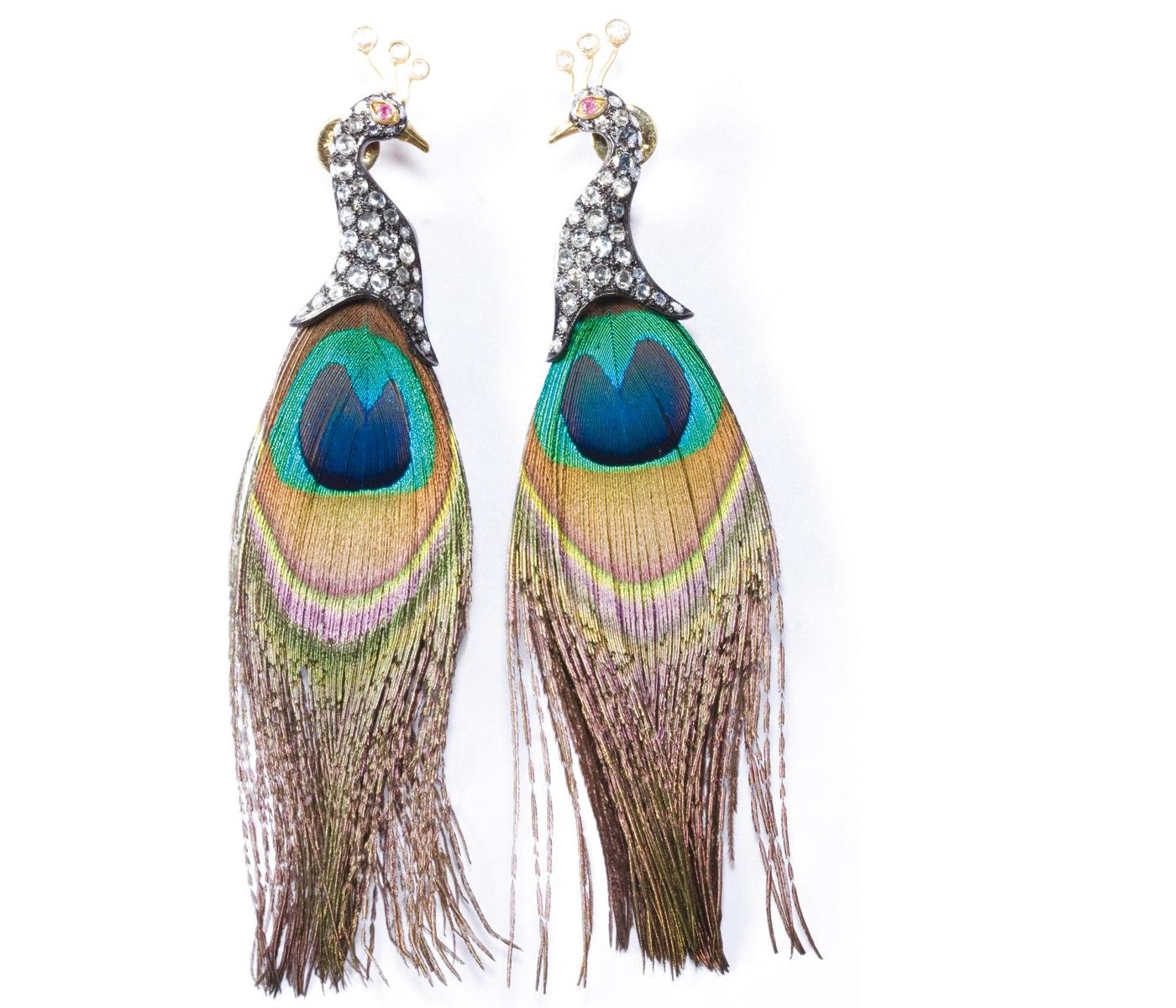 Earrings by Lotus Arts de Vivre