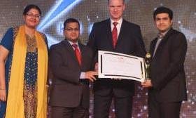 Kiran Gems is awarded Outstanding Enterprise of The Year - India 