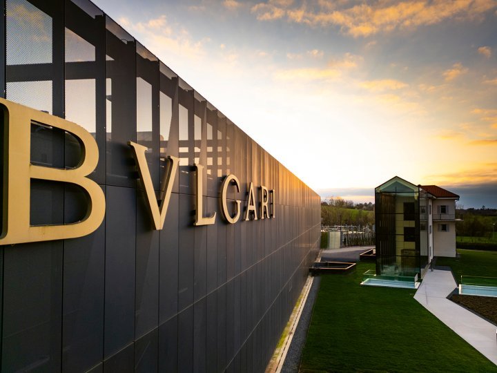 Bvlgari's Manufattura in Valenza. Spanning 33,000 square metres, it is the largest single-brand jewellery manufacturing site in the world. 