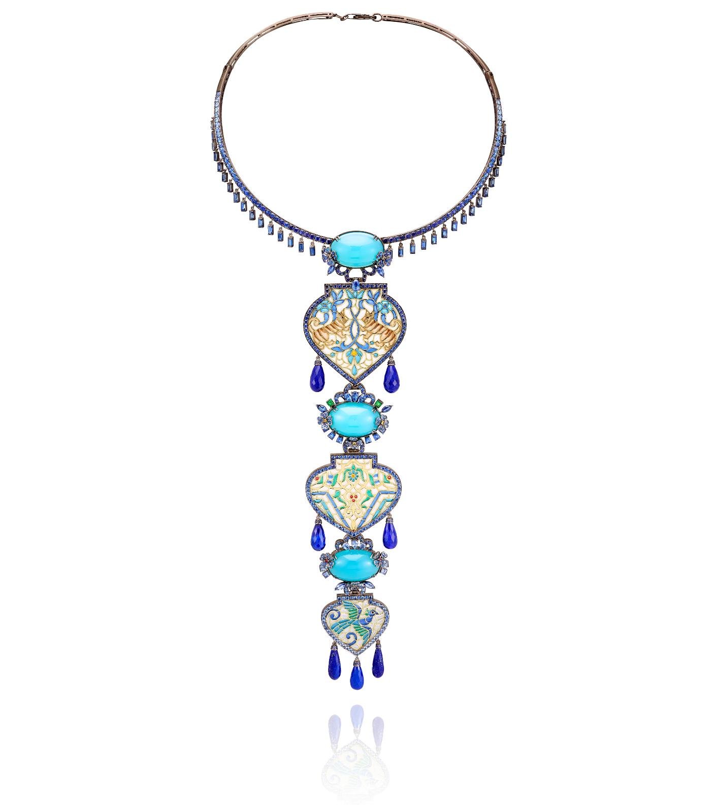 Necklace by Lydia Courteille 