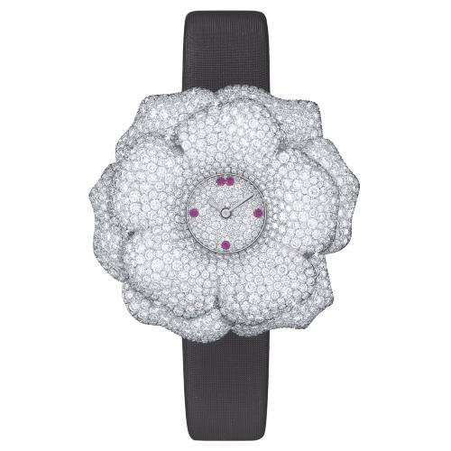 Montre Extraordinaire La Rose in White Gold by Jaeger- LeCoultre