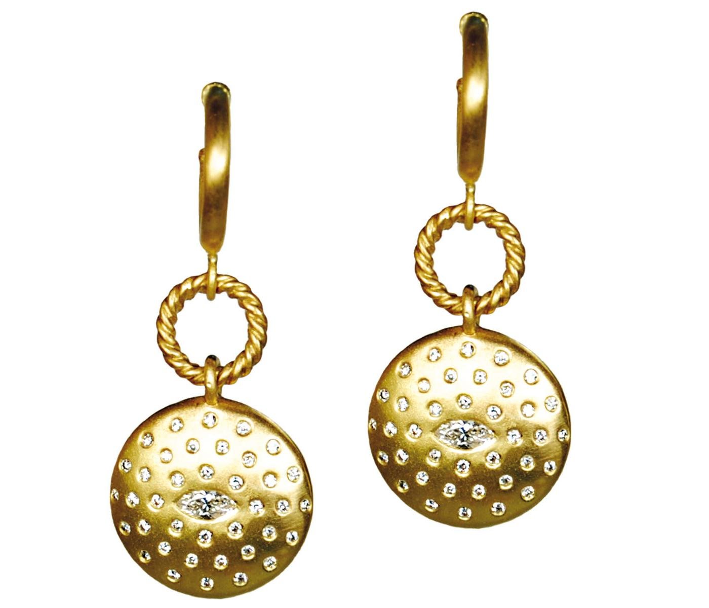 Earrings by Jeanne Johngren Design