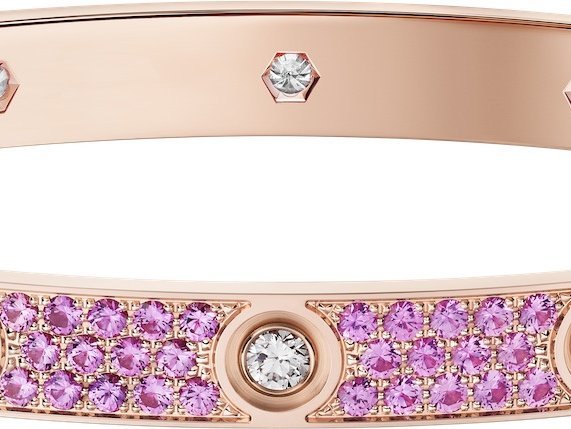 Cartier Love - The iconic bracelet shines with colour