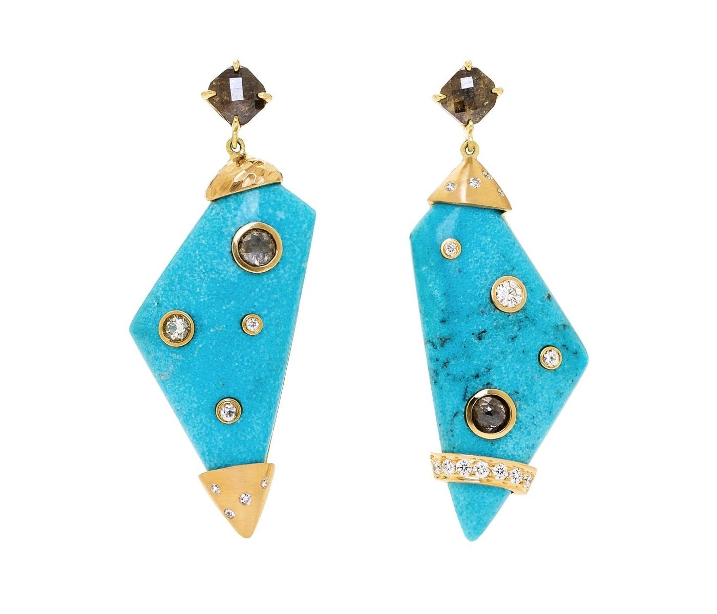 Earrings by Dana Bronfman